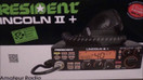 President Lincoln II Plus (V3) 10 and 12 Meter Ham Radio, Black