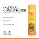 Burt's Bees for Dogs Natural Oatmeal Conditioner with Colloidal Oat Flour and Honey | Puppy and Dog Shampoo, 10 Ounces