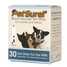 PetSure! Test Strips 30ct - Blood Glucose Testing for Cats and Dogs - Works with AlphaTrak and AlphaTrak2 Meters