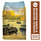 Taste of the Wild High Protein Real Meat Recipe Dry Dog Food with Real Roasted Bison & Roasted Venison