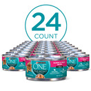 Purina ONE True Instinct High Protein, Natural Wet Cat Food in Sauce or Gravy - (24) 3 oz. Cans