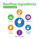 Protex PawZ SaniPaw Dog Paw Wipes (60 Wipes) | Safe Antibacterial Dog Paw Wipes | Deodorizing Dog Wipes | Dog Paw Cleaner and All Over Wipes | Pet Paw Cleaner & Grooming Wipes