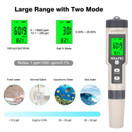 Digital Salinity Tester for Salt Water - Waterproof IP67 Salinity Meter with ATC Large Range 0-200ppt Saltwater Tester for Seawater, Aquariums, Marine Monitoring, and Koi Fish Pond by ORAPXI