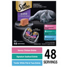 Sheba Perfect Portions Paté Wet Cat Food Tray Variety Packs