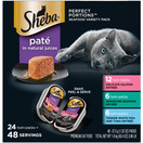 Sheba Perfect Portions Paté Wet Cat Food Tray Variety Packs