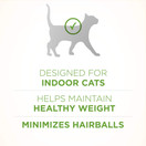 Purina ONE Hairball, Weight Control, Natural Dry Cat Food, Indoor Advantage - 16 lb. Bag