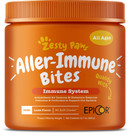 Zesty Paws Allergy Immune Supplement for Dogs - with Omega 3 Wild Alaskan Salmon Fish Oil & EpiCor + Digestive Prebiotics & Probiotics - Anti Itch & Skin Hot Spots + Seasonal Allergies