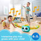 Fisher-Price Rollin' Rovee, interactive activity toy with music, lights, and learning content for kids ages 6 months to 5 years