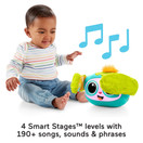 Fisher-Price Rollin' Rovee, interactive activity toy with music, lights, and learning content for kids ages 6 months to 5 years