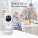 Motorola Connect20 by Hubble Connected Video Baby Monitor - 4.3" Parent Unit and Wi-Fi Viewing for Baby, Elderly, Pet - 2-Way Audio, Night Vision, Digital Zoom