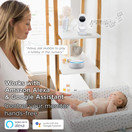 Motorola Connect20 by Hubble Connected Video Baby Monitor - 4.3" Parent Unit and Wi-Fi Viewing for Baby, Elderly, Pet - 2-Way Audio, Night Vision, Digital Zoom