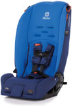 Diono Radian 3R, 3-in-1 Convertible Rear and Forward Facing Convertible Car Seat, High-Back Booster, 10 Years 1 Car Seat, Slim Design - Fits 3 Across, Blue Sky