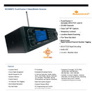 Uniden BCD996P2 Digital Mobile TrunkTracker V Scanner, 25,000 Dynamically Allocated Channels, Close Call RF Capture Technology, 4-Line Alpha display, Base/Mobile Design, Phase 2, Location-Based Scanning