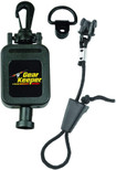 Hammerhead Industries Gear Keeper CB MIC KEEPER Retractable Microphone Holder RT4-4112 – Features Heavy-Duty Snap Clip Mount, Adjustable Mic Lanyard and Hardware Mounting Kit - Made in USA – Black
