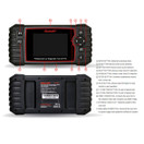 iCarsoft CR Pro Multi-Systems Diagnostic Scan Tool for Multi-Brand Vehicles +Oil Reset+EPB+BMS+DPF+SAS+ETC+BLD+INJ in Black