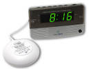 Sonic Alert SB200SS Alarm Clock, Battery Backup | Wake with a Shake, Multicolored