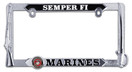 Elektroplate Semper Fi Marines 3D License Plate Frame 11.2 ounces