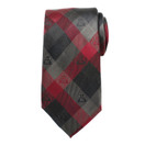 Darth Vader Red Plaid Men's Necktie