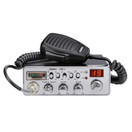 Uniden PC68LTX 40-Channel CB Radio with PA/CB Switch, RF Gain Control, Mic Gain Control, Analog S/RF Meter, Instant Channel 9, Automatic Noise Limiter, and Hi-Cut Switch,Silver