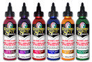 Unicorn SPiT Sparkling - Gel Stain & Glaze - 4oz Sparkle Collection - Dolly Firebird, Golden Gosling, Lavish Lovebirds, Sapphire Swift, Starling Sasha, Violet Vulture