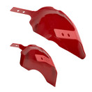 MGP Caliper Covers 42020SJEPRD Set of 4 Caliper Covers Engraved Front and Rear: Jeep Red Powder Coat Finish Silver Characters. Disc Brake Caliper Cover Jeep Caliper Covers 42020SJEPRD: Red Jeep/Jeep