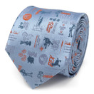 Toy Story 4 Characters Blue Men's Tie