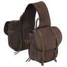 Tough 1 Soft LTH T1 Saddle Bag, Brown