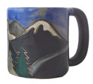  Mara Stoneware Mug - Snowy Mountains - 16 oz