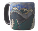  Mara Stoneware Mug - Snowy Mountains - 16 oz