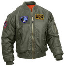  Rothco MA-1 Flight Jacket with Patches