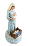 Avalon Gallery Mary Mother of God Resin Musical Figurine Statue - 9 1/4 Inches