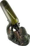 DWK Animal Decorative Table Top Wine Bottle Holder | Home Bar Decor | Wine Accessories for a Wine Bar | Kitchen Organization |  Great Gifts for Her (T-Rex)