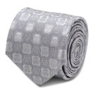 Darth Vader and Stormtrooper Men's Tie in Grey
