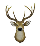 DWK "The Duke" Wall Mounted Faux Dear Head | Wall Art for your Home | Animal Rustic Home Décor | Dear Hunting Decorations | Taxidermy Wall Mount -  22.5" DWK "The Duke" Wall Mounted Faux Dear Head | Wall Art for your Home | Animal Rustic Home Décor | Dear Hunting Decorations | Taxidermy Wall Mount -  22.5"