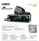 Uniden BEARCAT 880 CB Radio with 40 Channels and Large Easy-to-Read 7-Color LCD Display with Backlighting, Backlit Control Knobs/Buttons, NOAA Weather Alert, PA/CB Switch,  and Wireless Mic Compatible