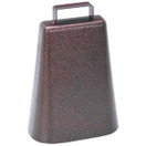 7 Inch Steel Cow Bell w/ Handle and Antique Copper Finish