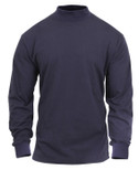 Rothco Mock Turtleneck -  Midnight Navy Blue Large