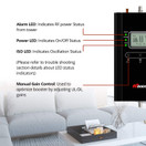 HiBoost Cell Phone Signal Booster for Home, Up to 4,000 sq ft, Support All US Carriers-Verizon, AT&T, T-Mobile, Sprint, Amplifier Kit w/ APP and LCD