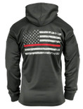 Rothco Thin Red Line Concealed Carry Hoodie -  Grey XL