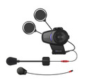Sena 10S-01 Motorcycle Bluetooth Headset Communication System - Black, Small