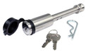 Bulletproof Stainless Steel Trailer Hitch Locking Pin w/ Weather Resistant Rubber Cap, 5/8â Diameter, Universal Fit, & Compatible w/ Class 1, 2, 3, 4, & 5 Hitches