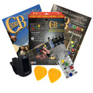 ChordBuddy Guitar Learning System, Clip-On Chromatic Tuner (Black) and Fred Kelly Delrin Flat Guitar Picks (2 Pieces) — Bundle of Guitar Accessories for Beginners - NO DVD, DOWNLOAD FROM APP STORES
