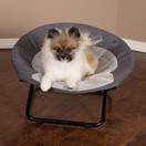 K&H PET PRODUCTS Elevated Cozy Cot Classy Gray Small 20 Inches