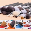 Docolor Makeup Brushes 29 Piece Professional Makeup Brush Set Premium Goat Hair Kabuki Foundation Blending Brush Face Powder Blush Concealers Eye Shadows Make Up Brushes Kit with PU Leather Case