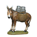 DWK Animal Holder with Salt And Pepper Shaker Set (3 Piece) | Kitchen Décor and Accessories | Salt and Pepper Shakers | Home Décor | Home Decorations - Donkey