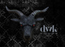 DWK - Lucifer - Baphomet Ceremonial Horned Black Sabbatic Goat Life-Size Realistic Faux Taxidermy Satanic Rites Evil Demonic Pagan Wall Art Sculpture Home Decor Accent, 18-inch