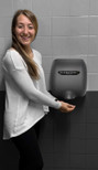 Excel Dryer XL-GR-ECO XLERATOR Hand Dryer Textured Graphite Cover 110-120V