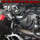 2011-2019 F150 2.7EB 3.5EB 5.0 Passenger Side JLT Oil Separator Silver - Black