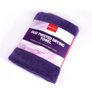 Maxshine 1200GSM Microfiber Duo Twisted Drying Towel for Car Detailing, Purple, 24in. x 35in./60x90cm