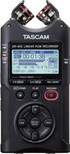 Tascam DR-40X Four-Track Digital Audio Recorder and USB Audio Interface in Black
